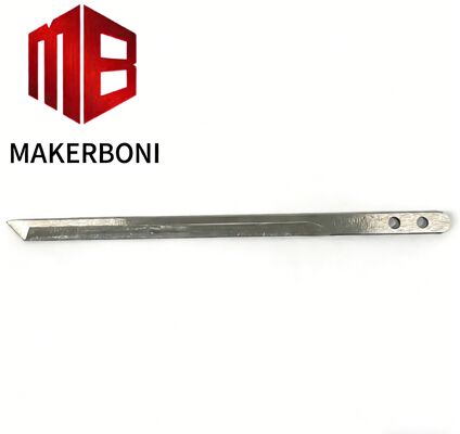 شراء KF0720 شفرة حفرة مزدوجة 160x8x2.0mm شفرة سكين من الصلب العالي لجهاز قطع ين online manufacture