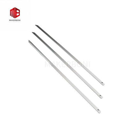 801439 IX6 شفرة قطع ثقب مزدوج 310x7.0x2.0mm لصناعة الملابس الداخلية ثقب واحد